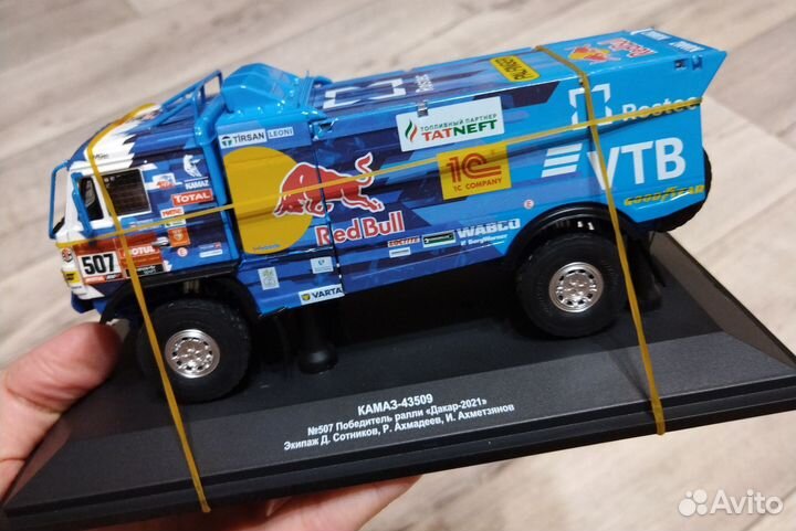 Модель 1:43. камаз Ралли-Дакар