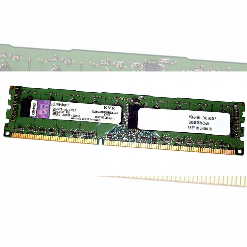 [KVR1333D3LD8R9S/4GI] Оперативная Память Kingston Kvr1333d3ld8r9s/4gi