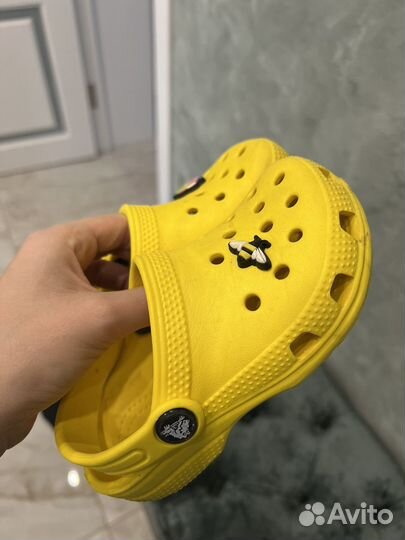 Crocs детские тапочки