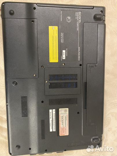 Ноутбук sony vaio на запчасти