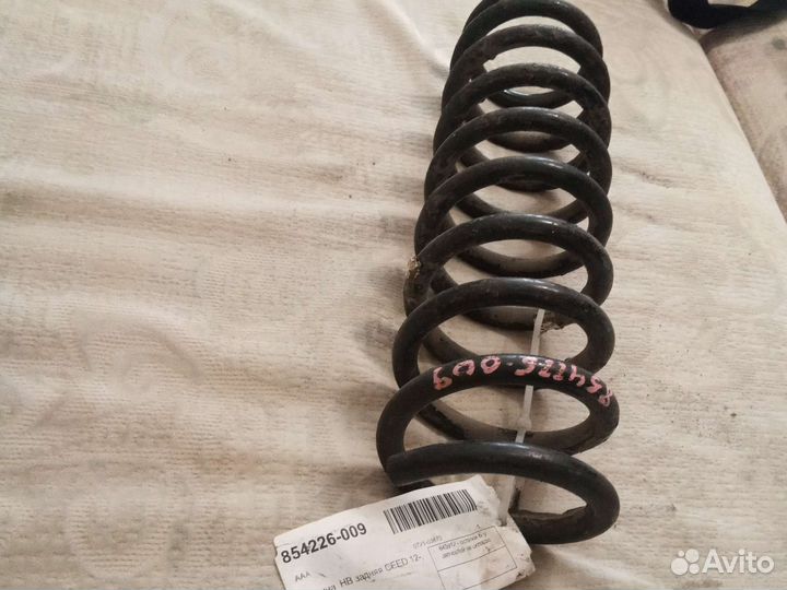 Пружины задние kia ceed