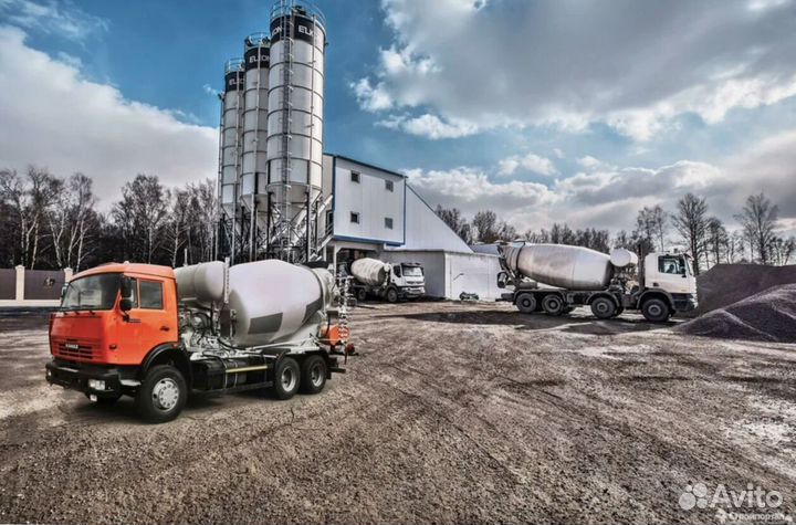 Бетон М300. Доставка за 2 часа