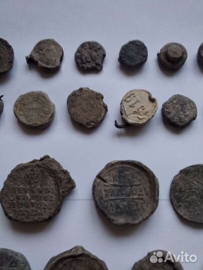 Пломбы старинные