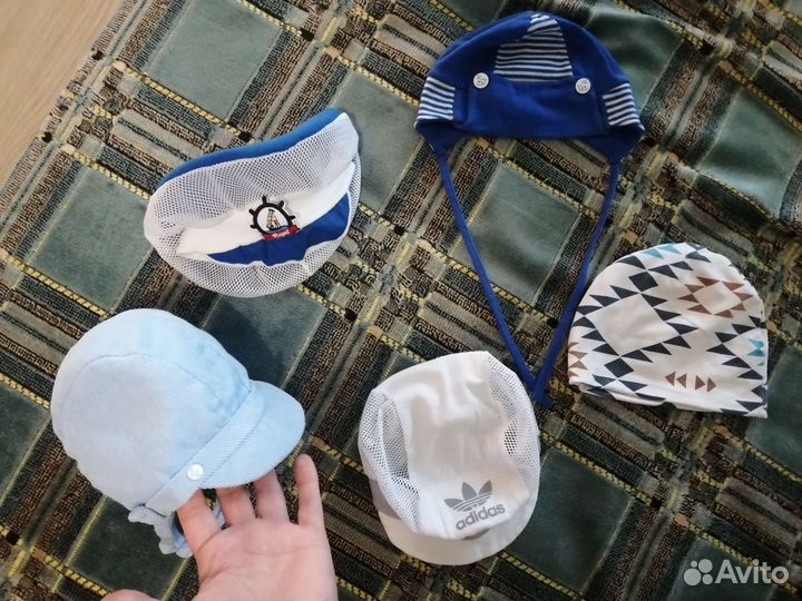 Шапки панамки пакетом до 1 года