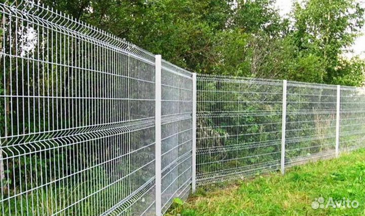 Забор из 3D сетки ,ворота, калитки качественно
