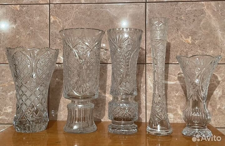 Вазы, салатницы, подсвечники Гусь Хрустальный опт