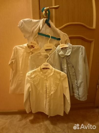 Школьная форма синяя комплект с рубашками