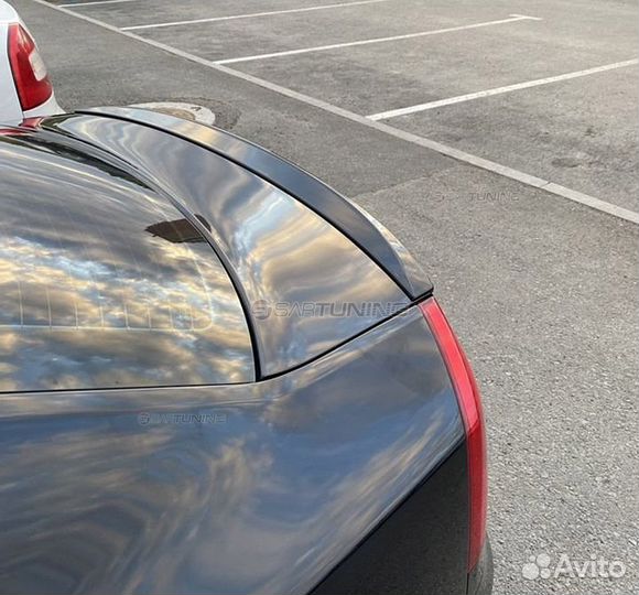 Спойлер лип Шкода Октавия Skoda Octavia 2 A5