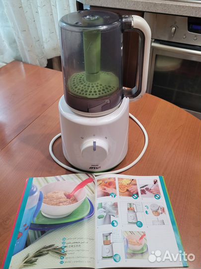 Пароварка блендер philips avent 2 в 1