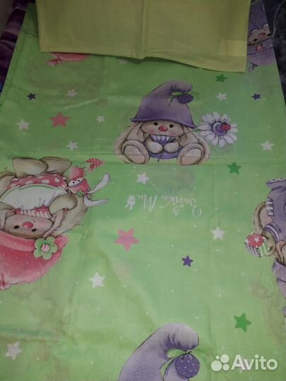 Детское постельное белье новое