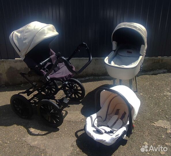 Коляска riko бasic с классической рамой