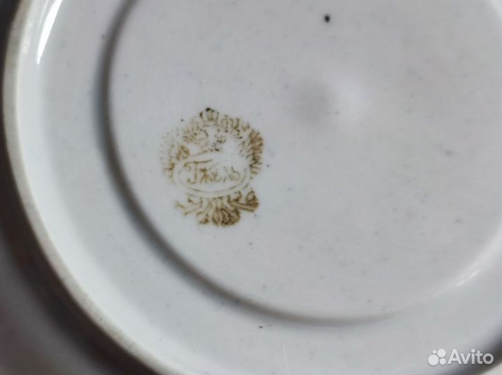 Чайная пара комплект Гжель Татьяна