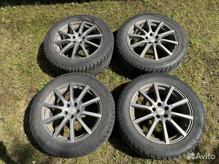 Литые диски с резиной 225/55/r17 шипы