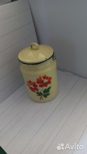 Бидон эмалированный СССР