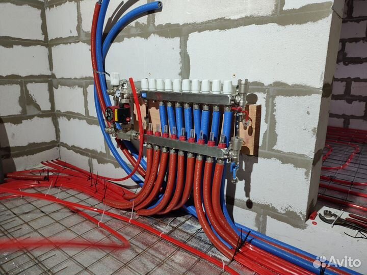 Монтаж водопровода (от колодца, скважины)