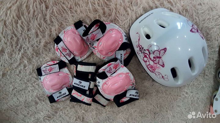 Детские ролики и защита