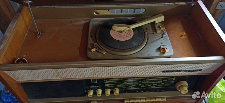 Радиола СССР ламповая
