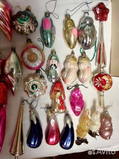 Елочные игрушки СССР Лотом
