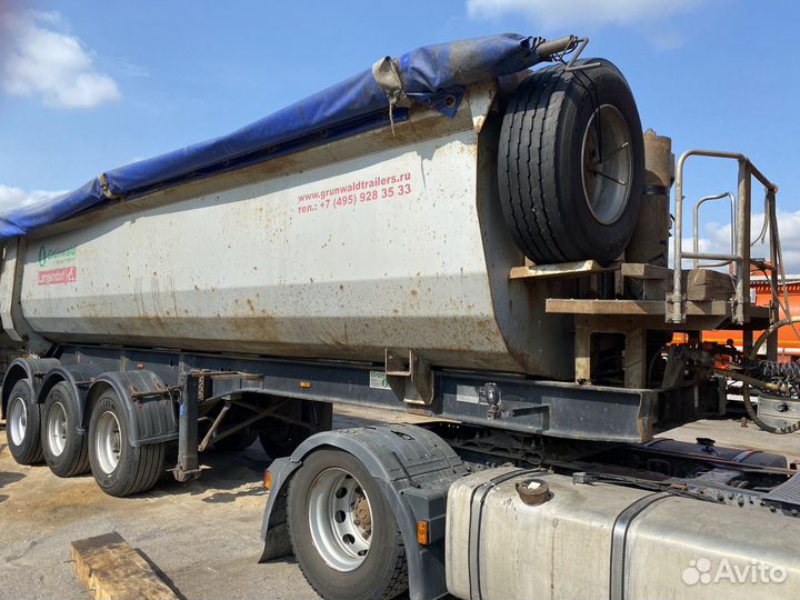 Полуприцеп самосвальный Grunwald 9453-0000010-50, 2013