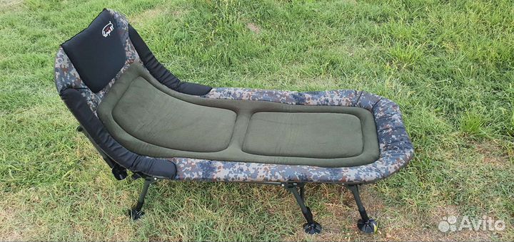 Карповая раскладушка 8 ножек