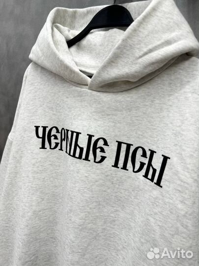 Мужское худи vetements Черные псы