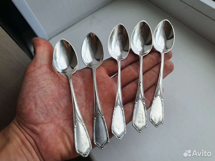 Серебряные чайные ложки Германия