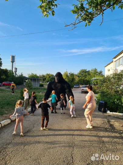Горилла на праздник аниматоры Красногвардейское