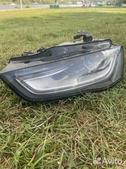 Левая фара audi a4 b8 рестайлинг
