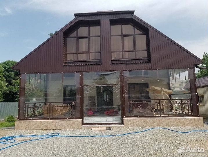 Мягкие окна пвх для террас и веранд