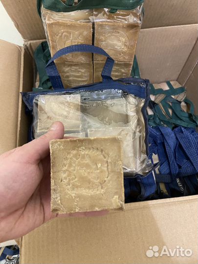 Мыло «Алеппо» с растительными маслами оливы лавра