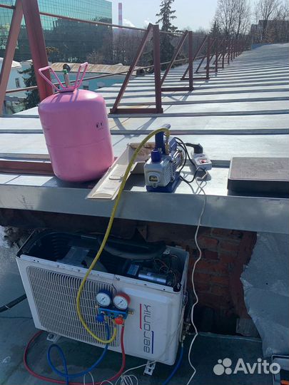 Обслуживание Чистка Заправка Ремонт Кондиционеров