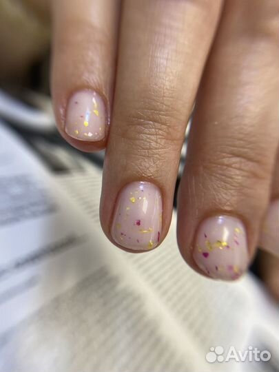 Маникюр с покрытием гель лак