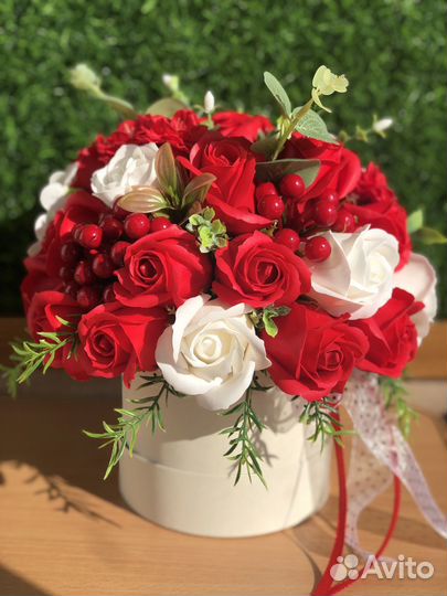 Букет из мыльных цветов