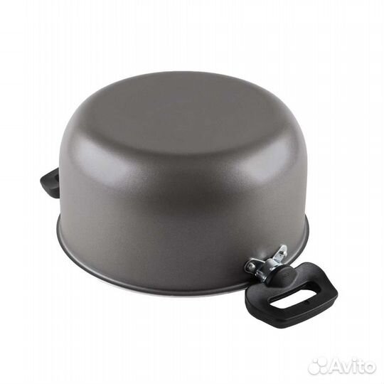 Кастрюля алюминиевая KLR, диаметр 21 см