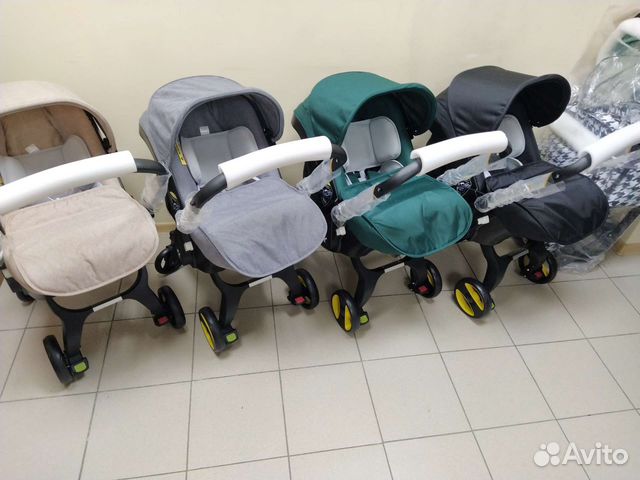 Новая автолюлька на колесах Foo foo (ассорт.)