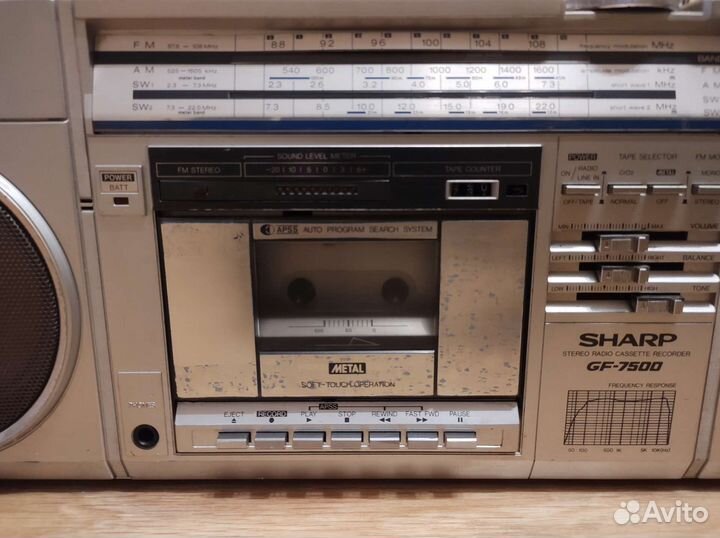 Магнитола sharp GF-7500