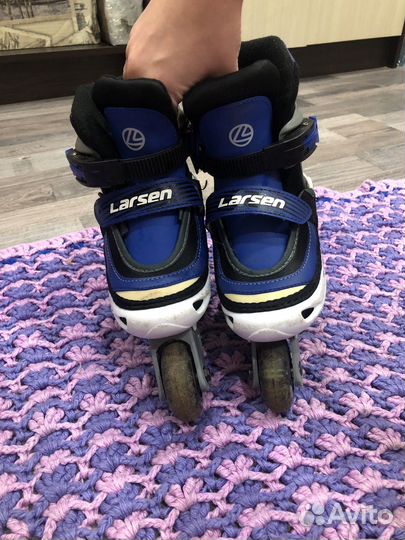 Роликовые коньки детские размер31-34