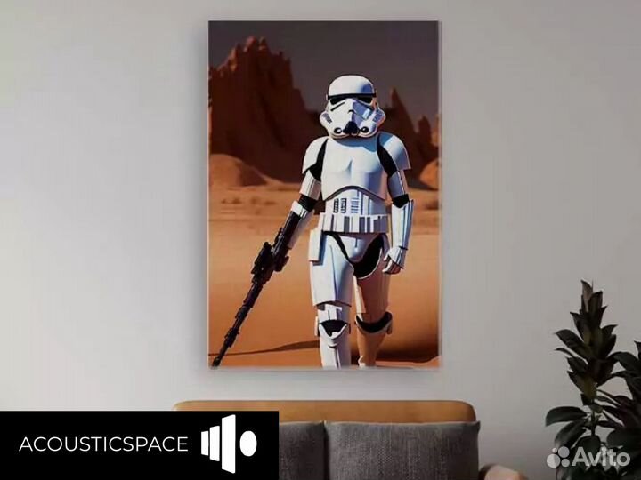 Акустические панели с принтом