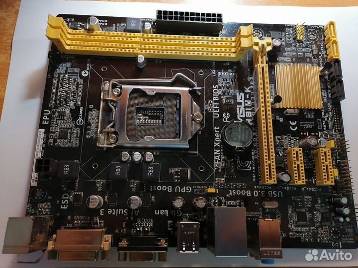 Материнская плата asus h81m-k
