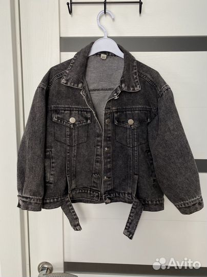 Джинсовая куртка для девочки 110