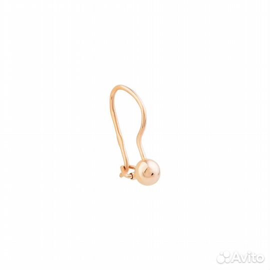 Серьги золотые