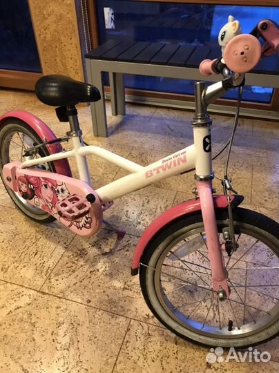 Детский велосипед btwin doctor girl 500