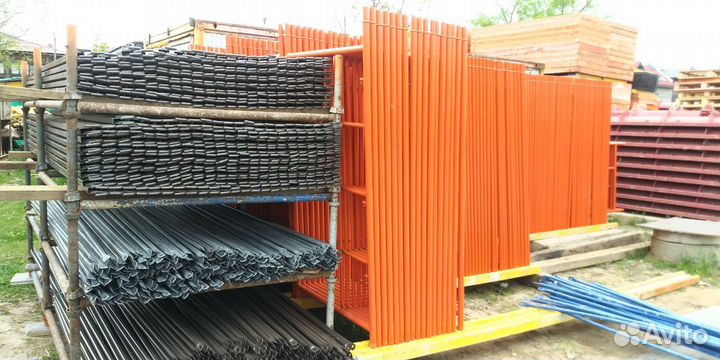 Леса строительные рамные бу. Аренда