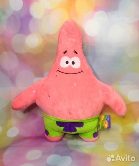 Мягкие игрушки Спанч боб и Патрик большие