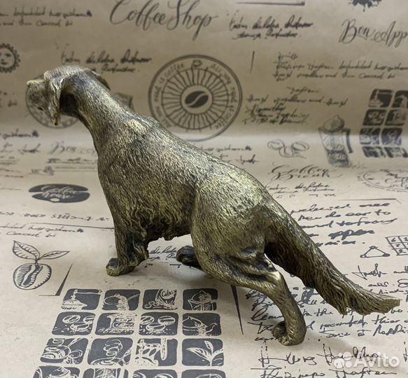 Бронзовая статуэтка Сеттер