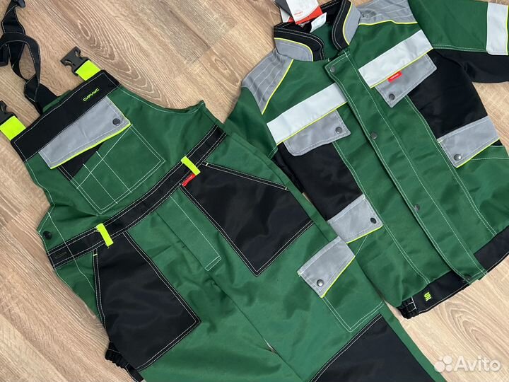 Рабочие костюмы Polinom green