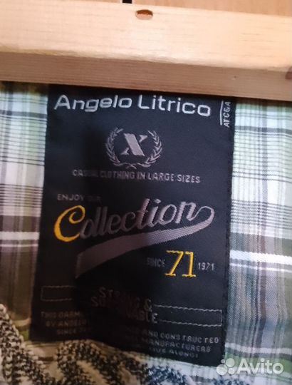 Мужская рубашка в клетку новая