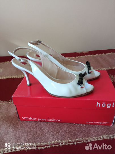 Босоножки hogl, 40 (6,5)