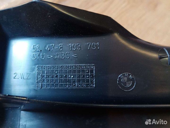 Пластик левого порога BMW 3 E46