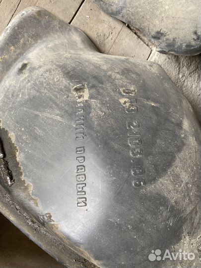 Подкрылки передние на жигули